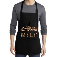 Milf Man I Love Fall Funny Woman Autumn Seasons Lover Medium-length Apron | Artistshot