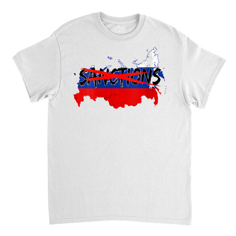 Womens Let's Remove Sanctions On Russia Peace Love And Nord Streams V Classic T-shirt by lukaegawaefu | Artistshot