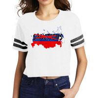 Womens Let's Remove Sanctions On Russia Peace Love And Nord Streams V Scorecard Crop Tee | Artistshot