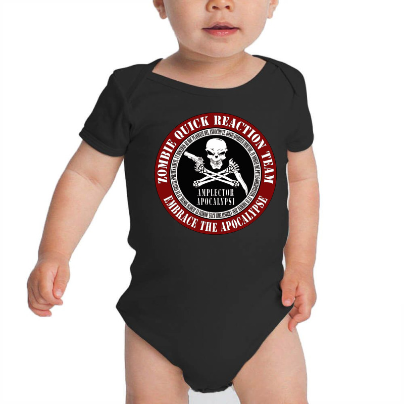 Zombie Quick Reaction Team Classic Baby Bodysuit by cm-arts | Artistshot