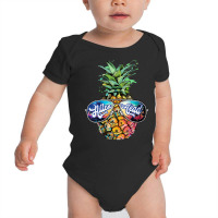 Womens Pineapple Sunglasses Hilton Head Beaches Carolina Vintage V Nec Baby Bodysuit | Artistshot