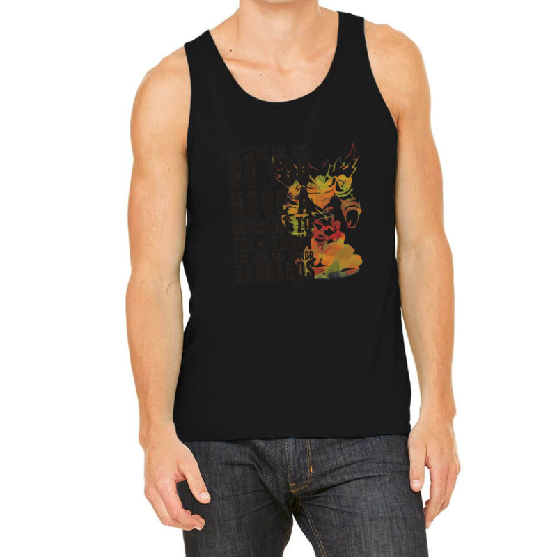 Ragnaros-game Wordart Tank Top by cm-arts | Artistshot