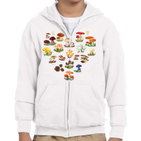 Mushroom Mycology Fungi Foraging Mushrooms Whisperer Fungus T Shirt Youth Zipper Hoodie | Artistshot