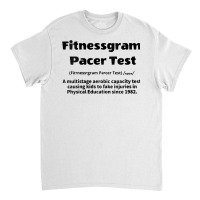 Womens Fitnessgram Pacer Test Fitness Testing V Neck T Shirt Classic T-shirt | Artistshot