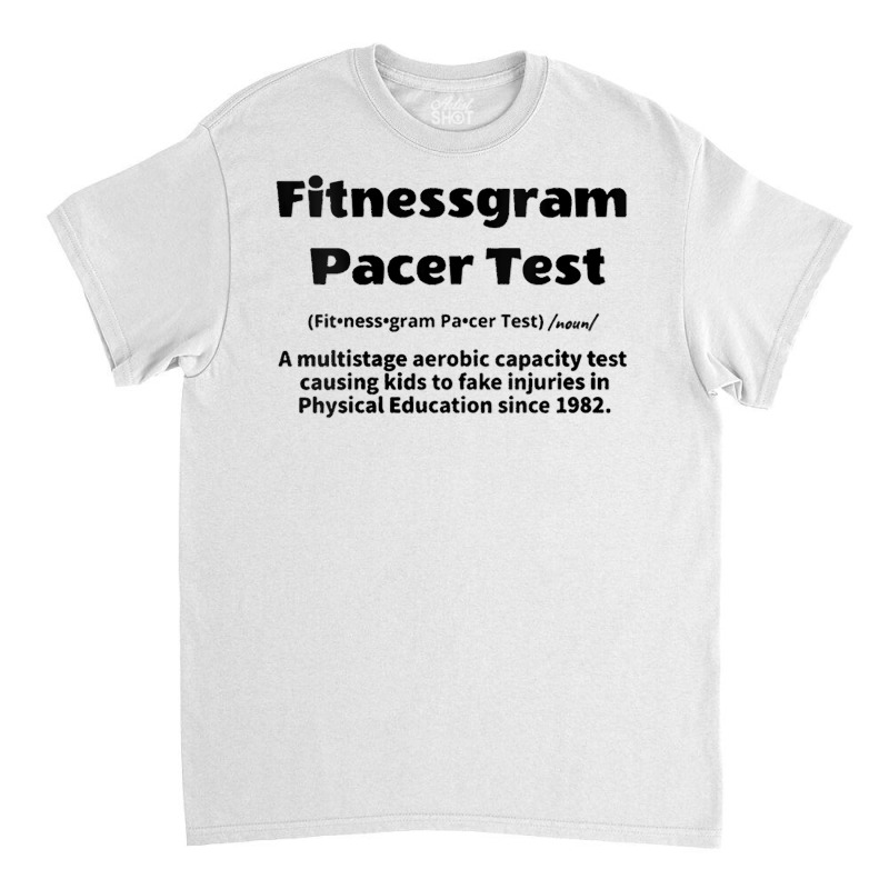 Womens Fitnessgram Pacer Test Fitness Testing V Neck T Shirt Classic T-shirt | Artistshot