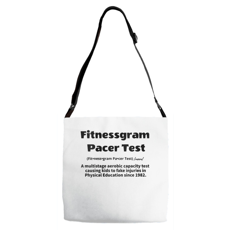 Womens Fitnessgram Pacer Test Fitness Testing V Neck T Shirt Adjustable Strap Totes | Artistshot