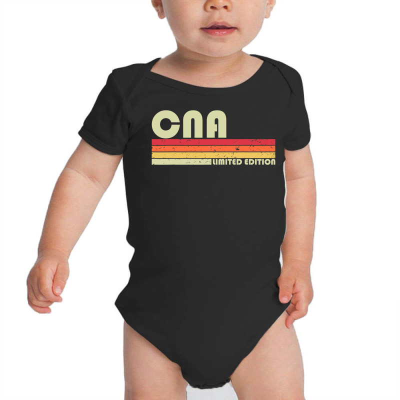 Cna Funny Job Title Profession Birthday Worker Idea Baby Bodysuit | Artistshot