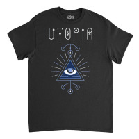 Womens Todd Rundgren's Utopia Eye Tee Officially Licensed V Neck T Shi Classic T-shirt | Artistshot