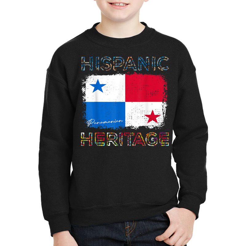 Hispanic Heritage Month Panama Flag Latino Panamanian Pride T Shirt Youth Sweatshirt by cm-arts | Artistshot