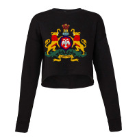 Karnataka Coat Of Arms, India Cropped Sweater | Artistshot