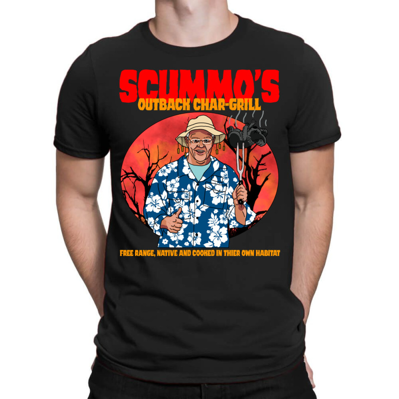 Scummo_s Outback Char-grill T-Shirt by cm-arts | Artistshot