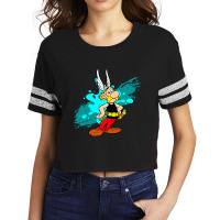 Asterix Scorecard Crop Tee | Artistshot