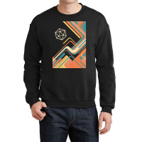 Vintage Colors 80s Polyhedral D20 Dice Crewneck Sweatshirt | Artistshot