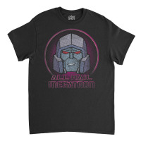 Transformers All Hail Megatron Portrait V-neck Classic T-shirt | Artistshot