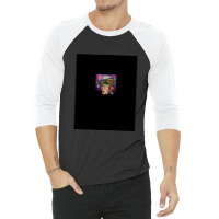 Panda Eyes 3/4 Sleeve Shirt | Artistshot