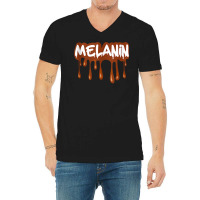 Melanin Drippin Blm Black Lives Matter Black Pride Tank Top V-neck Tee | Artistshot