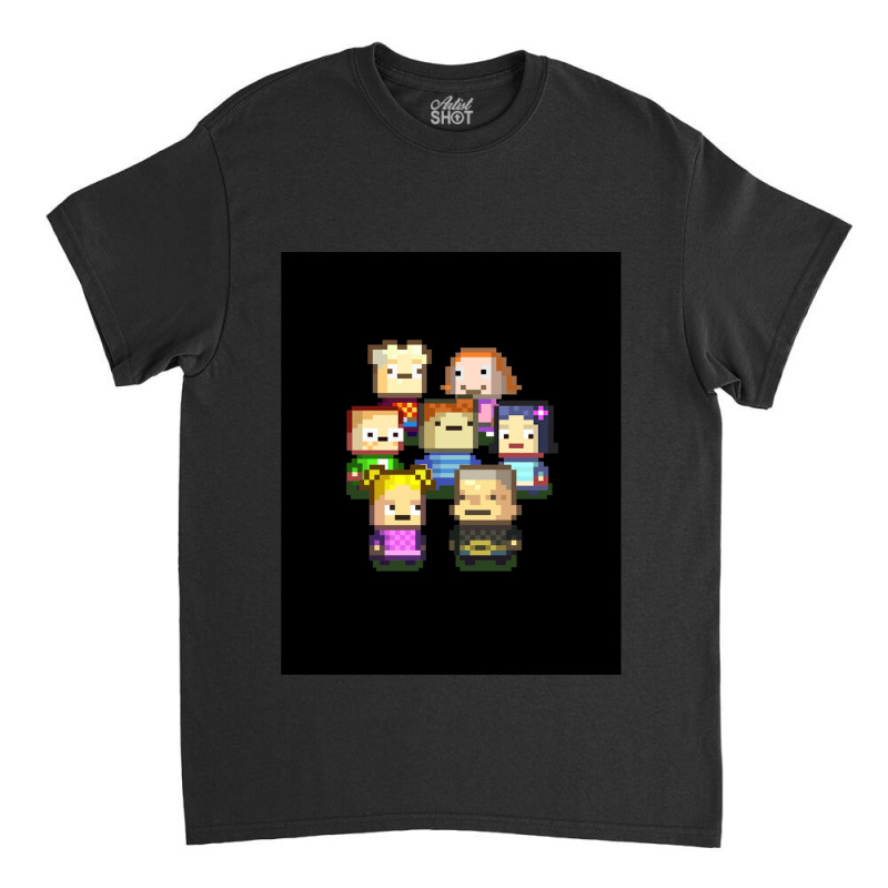 Graphic Kindergarten Game Characters Art Png Classic T-shirt by cm-arts | Artistshot