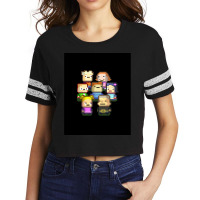 Graphic Kindergarten Game Characters Art Png Scorecard Crop Tee | Artistshot