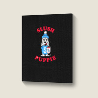 Slush Puppie Portrait Canvas Print | Artistshot