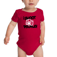 I Shoot People  Funny Photography Baby Bodysuit | Artistshot