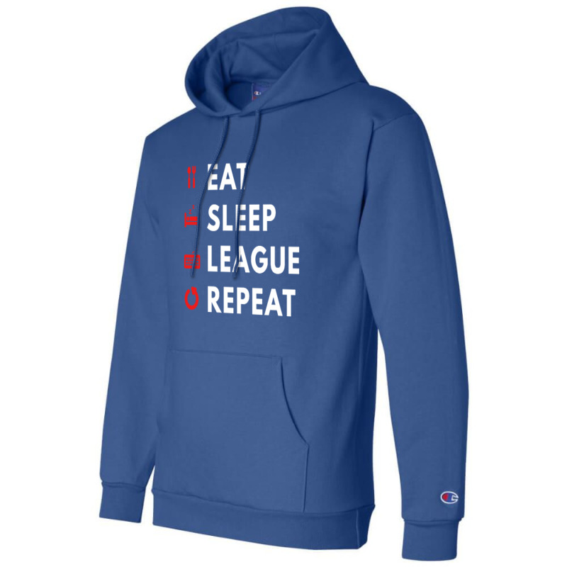 League Of Legends Song Repeat Champion Hoodie by david stropher | Artistshot