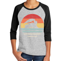 Retro Train Trains Lover Steam Train Vintage Youth 3/4 Sleeve | Artistshot