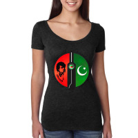 Pakistan Pti Party Flag Women's Triblend Scoop T-shirt | Artistshot