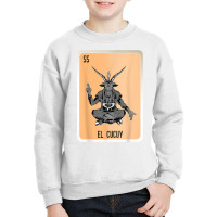 El Cucuy Mexican Slang Lottery Bingo Cards T Shirt Youth Sweatshirt | Artistshot