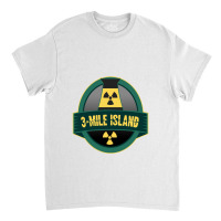 3 Mile Island  Addams Family Travel Badge   Addams Family Classic T-shirt | Artistshot