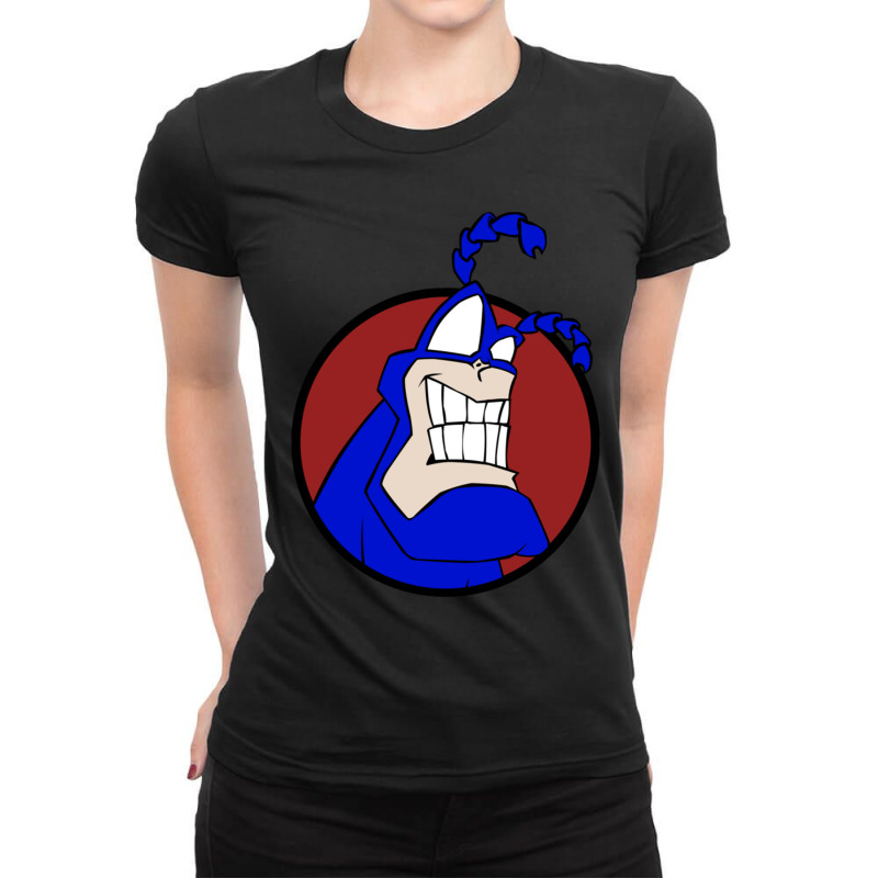 The Tick Ladies Fitted T-Shirt by cm-arts | Artistshot