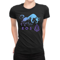 Eos Crypto Trade Bullrun Hodl To Be Blockchain Millionaire Ladies Fitted T-shirt | Artistshot