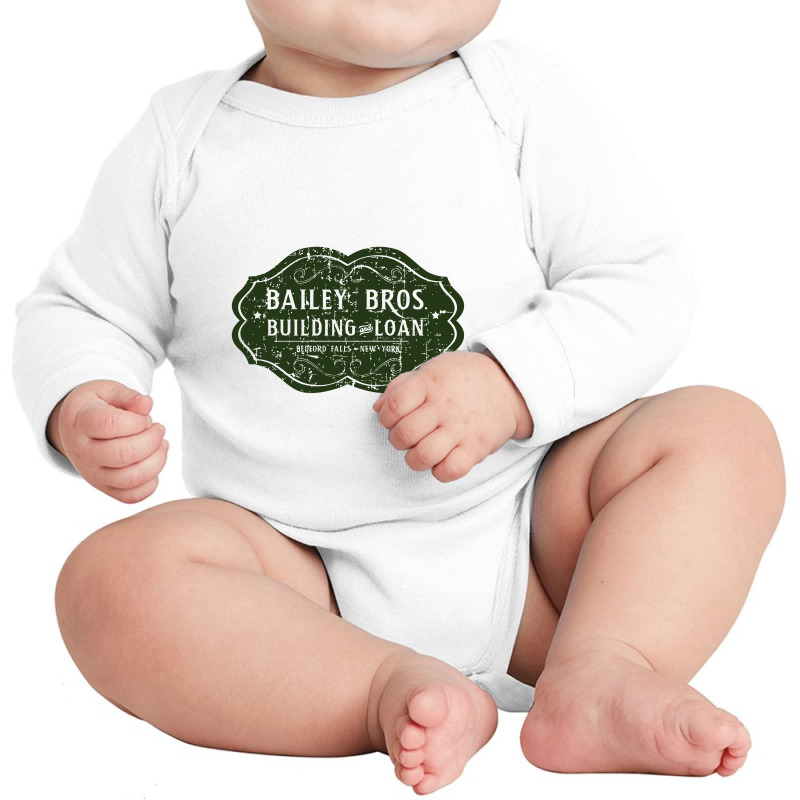 Bailey Brothers Building & Loan Long Sleeve Baby Bodysuit | Artistshot