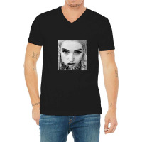 Poppy Album I Disagree V-neck Tee | Artistshot