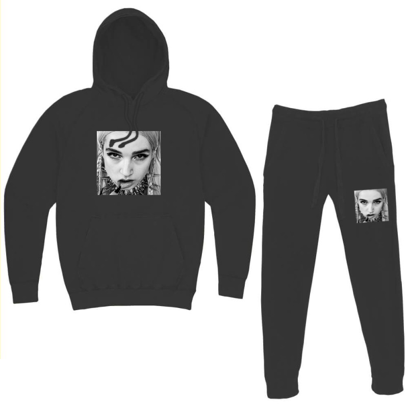 Poppy Album I Disagree Hoodie & Jogger Set | Artistshot