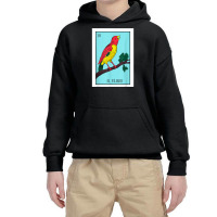 El Pajaro Lottery Card Gift The Bird Card Mexican Lottery T Shirt Youth Hoodie | Artistshot