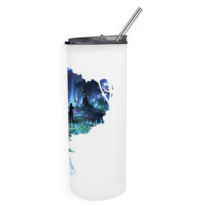 Avatar Pandora At Night Movie Poster Tank Top Skinny Tumbler | Artistshot