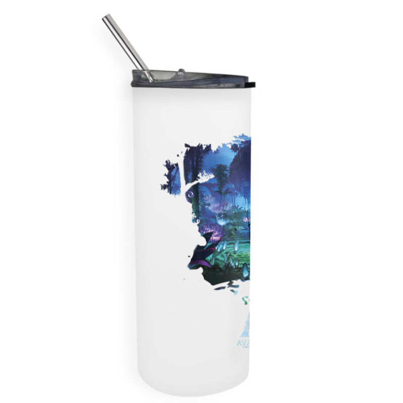 Avatar Pandora At Night Movie Poster Tank Top Skinny Tumbler | Artistshot