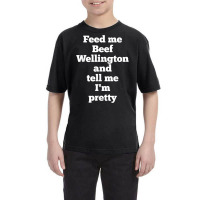 Funny Beef Wellington Foodie Gift Uk English Pie Puff Pastry T Shirt Youth Tee | Artistshot