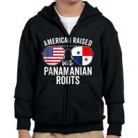 American Raised With Panamanian Roots Usa Panama Flag Tank Top Youth Zipper Hoodie | Artistshot