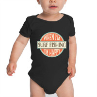 Surf Fishing Vintage Sports Fisherman Baby Bodysuit | Artistshot