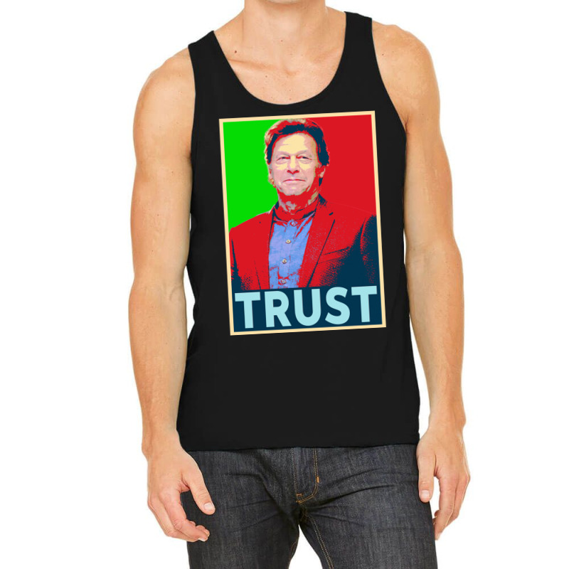 Pti Flag Trust Tank Top by cm-arts | Artistshot