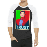 Pti Flag Trust 3/4 Sleeve Shirt | Artistshot