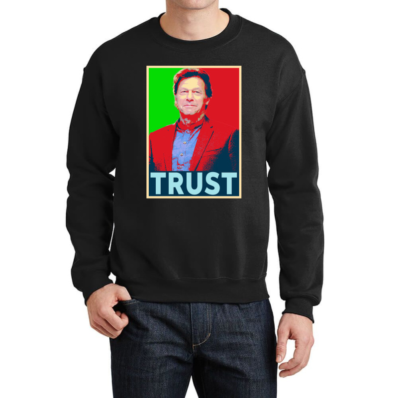 Pti Flag Trust Crewneck Sweatshirt by cm-arts | Artistshot