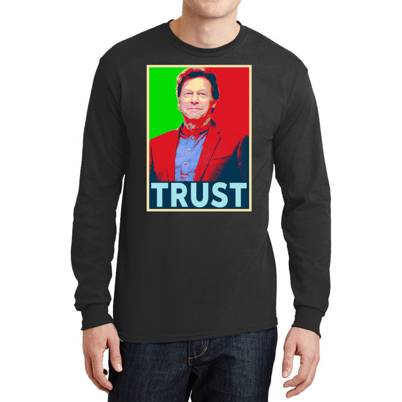 Pti Flag Trust Long Sleeve Shirts by cm-arts | Artistshot