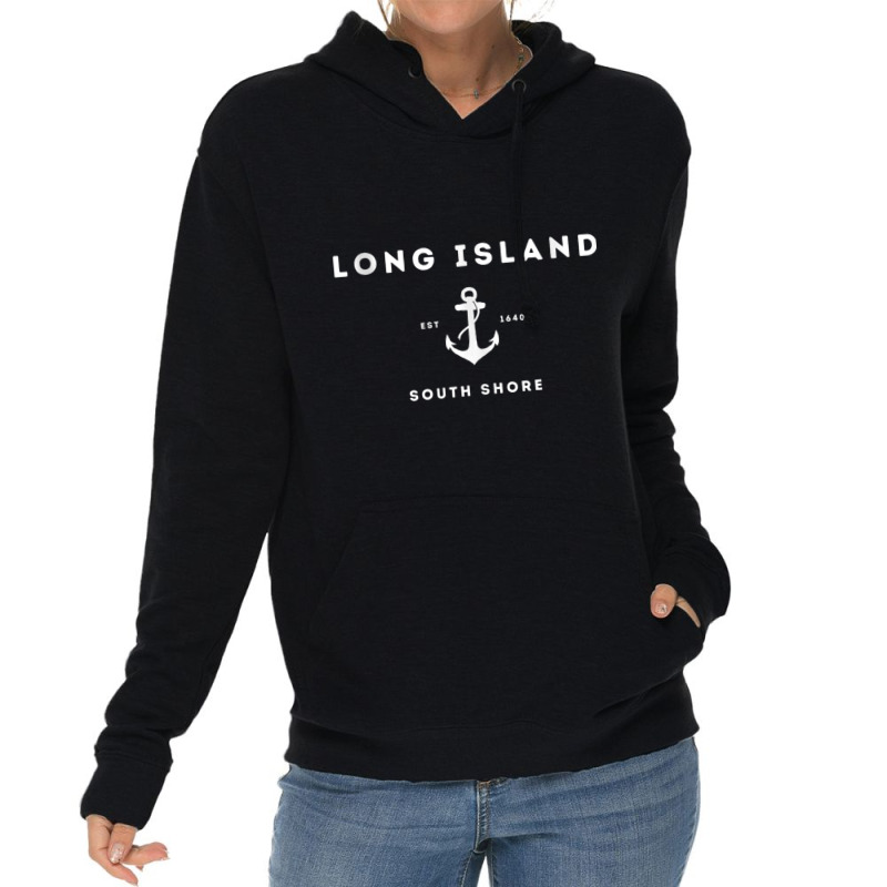 Long Island New York South Shore Est 1640 Tank Top Lightweight Hoodie by cm-arts | Artistshot