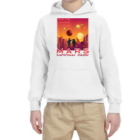 Mars National Park Vintage Sci Fi Martian Exploration Space T Shirt Youth Hoodie | Artistshot