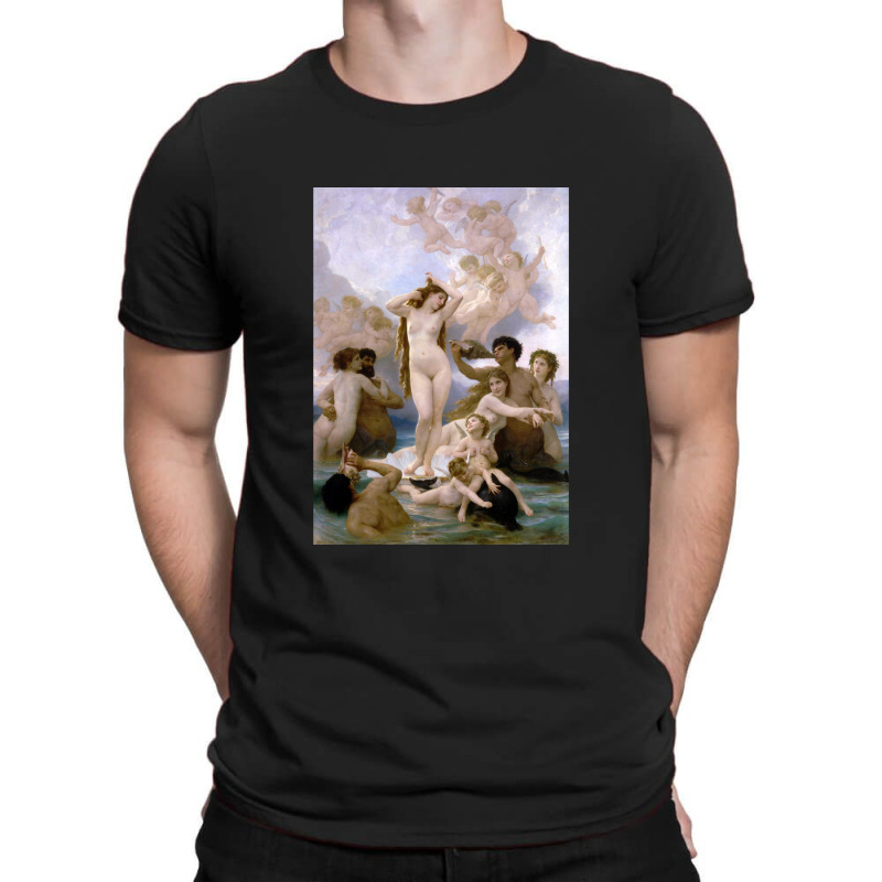 The Birth Of Venus William Bouguereau T-shirt | Artistshot