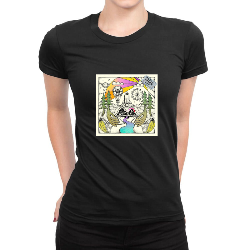 Badly Drawn Boy Banana Skin Ladies Fitted T-shirt | Artistshot