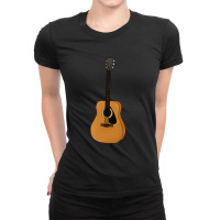 Guitar Instrument Music Ladies Fitted T-shirt | Artistshot