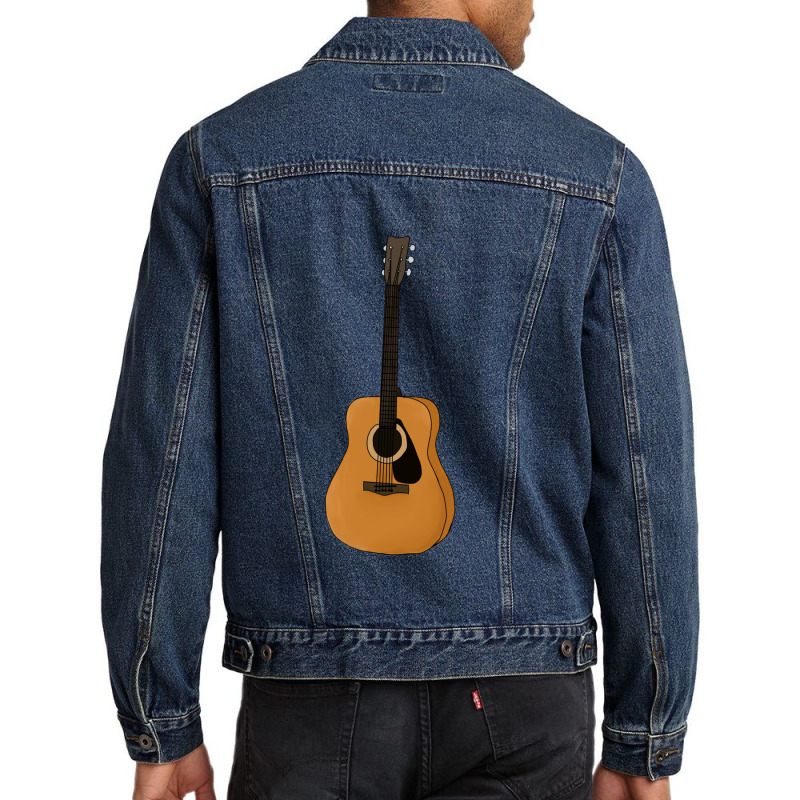 Guitar Instrument Music Men Denim Jacket by JAMESDSHARP | Artistshot